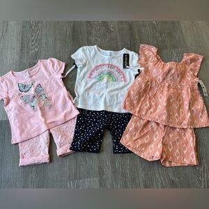 NWT girls summer outfits